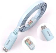 кабель консоли cisco gopala 6ft (1.8m) - кабель usb к rj45 с чипом ftdi логотип