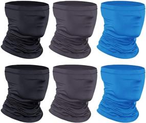 img 4 attached to Breathable Bandana Cooling Cycling Fishing Women's Accessories for Scarves & Wraps