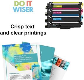 img 3 attached to Do it Wiser Printer Toner Cartridge Replacement for Brother TN227 TN227bk TN223bk TN223 - MFC-L3750CDW HL-L3210CW HL-L3290CD HL-L3230CDW Printer - 4 Pack