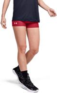 optimal performance: under armour women's team shorty 3 - high-performance athletic shorts for women logo