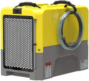 img 4 attached to 🌧️ ALORAIR 180 PPD Commercial Dehumidifier with Pump Drain Hose for Basement Warehouse & Job Sites, High Capacity Crawl Space Dehumidifier for Water Damage Restoration, 5 Year Warranty, Yellow