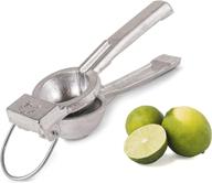 🍋 authentic mexican crafted lemon squeezer, premium cast aluminum citrus press for lemons and limes, robust manual lime juicer, commercial grade extractor, exprimidor de limon (2.4") (large) logo