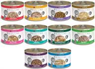 🐱 weruva truluxe grain free canned cat food variety pack - 10 flavors, 6 ounce cans (pack of 24) логотип