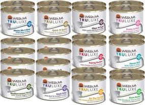 img 1 attached to 🐱 Weruva Truluxe Grain Free Canned Cat Food Variety Pack - 10 Flavors, 6 Ounce Cans (Pack of 24)