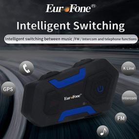 img 2 attached to EuroFone Motorbike Bluetooth мотоциклетный домофон