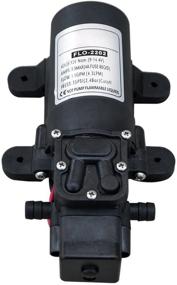 img 3 attached to 🚰 ECO-WORTHY 12V Diaphragm Water Pump+ Faucet: Reliable 1.2GPM 35PSI Self-Priming Solution for RV Camper Marine Boat Lawn