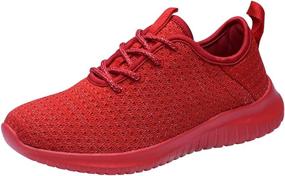 img 4 attached to 👟 Comfortable Lightweight Sneakers - TIOSEBON Women's Athletic Walking Running Shoes