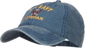img 3 attached to E4Hats Veteran Military Embroidered Washed Outdoor Recreation
