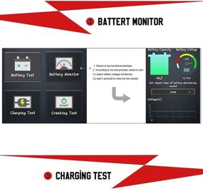 img 3 attached to 🚗 Cutting-Edge Wireless Bluetooth Car Battery Tester for Android & iOS - Analyze, Diagnose, and Optimize Automotive Battery Performance of Regular Flooded Batteries, Auto Cranking and Charging Systems, Covering All 12V Vehicles & Boats