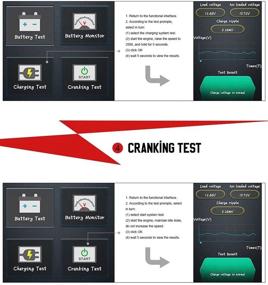 img 1 attached to 🚗 Cutting-Edge Wireless Bluetooth Car Battery Tester for Android & iOS - Analyze, Diagnose, and Optimize Automotive Battery Performance of Regular Flooded Batteries, Auto Cranking and Charging Systems, Covering All 12V Vehicles & Boats