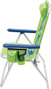 img 1 attached to 🏖️ Ultimate Comfort and Portability: Margaritaville Big Shot High and Wide Folding Beach Chair