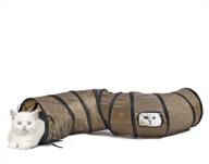 🐱 sungrow collapsible tunnel: fun and durable playtime structure for cats, rabbits, ferrets & hedgehogs логотип