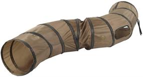 img 2 attached to 🐱 SunGrow Collapsible Tunnel: Fun and Durable Playtime Structure for Cats, Rabbits, Ferrets & Hedgehogs