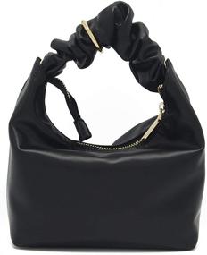 img 4 attached to 👜 Miuco Crossbody Dumplings Handbag for Women - Handbags and Wallets