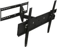 📺 mount-it! full motion tv wall mount: extendable swivel arm, vesa compatible 400x400 and 600x400, fits 32-65 inch tvs, 110 lbs capacity logo