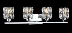 img 4 attached to Crystal Sconce Concise Fixture Include