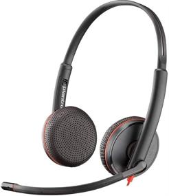 img 1 attached to 🎧 Plantronics Blackwire 3225 USB-A Mono Headset - On-Ear Wired Headset