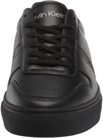 img 3 attached to Calvin Klein Ailan Sneaker Black Men's Shoes in Fashion Sneakers
