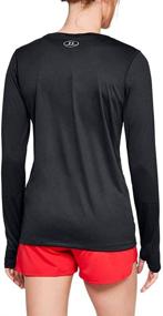 img 3 attached to 👚 Under Armour Women's Locker Long-Sleeve T-Shirt: High-performance Activewear for Women