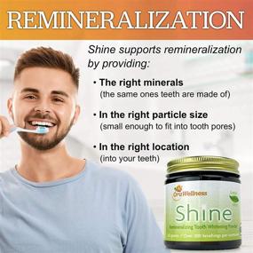 img 1 attached to 🌟 Revive Your Smile: OraWellness Shine Remineralizing Tooth Powder with Xylitol and Kaolin Clay for Natural Teeth Whitening, Stain Removal, and Fresh Mint Breath