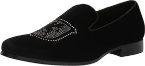 img 4 attached to STACY ADAMS SAUNTER Velour Loafer Men's Shoes