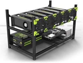 img 4 attached to 6-GPU Aluminum Stackable Open-Air Mining Computer Frame Rig with Insulation – Multi-Purpose Case for Ethereum, LTC, ZEC, Bitcoin (6-GPU)