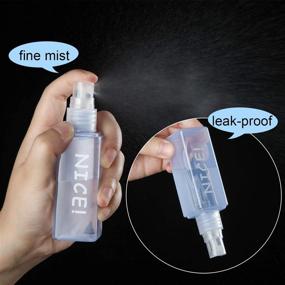 img 3 attached to Sinide Plastic Spray Bottles 35ML