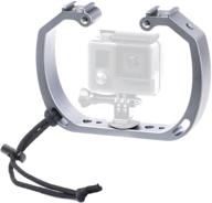 sevenoak aluminum alloy micro film making kit video cage diving rig stabilizer sk-gha6 with gopro mount adapter - ideal for underwater video & photography with action cameras gopro hero3 3+ 4 5 6 logo