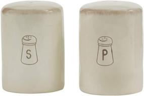 img 2 attached to 🌟 Vibrant Cream Park Designs Villager Salt & Pepper Set: Enhance Your Dining Experience!