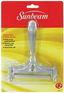 adjustable cheese slicer by sunbeam logo