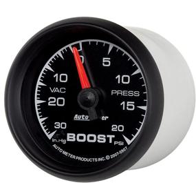 img 1 attached to 📊 Auto Meter 5907 ES 2-1/16 inch Mechanical Vacuum/Boost Gauge with 30 in. Hg/20 PSI Range