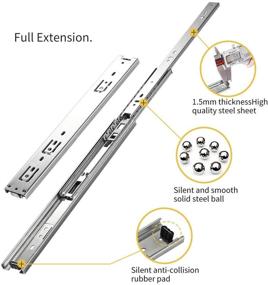 img 1 attached to 🔧 YENUO Extension Runners: Optimal Bearing Capacity for Industrial Hardware