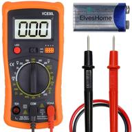 🔧 digital multimeter: versatile ac dc voltmeter & ohm volt amp tester with backlight - measure voltage, current, resistance & diodes - portable pocket meter logo