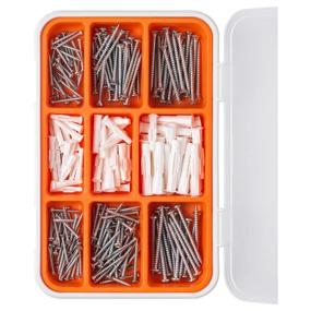 img 4 attached to IKEA Fixa 001 692 49 - Versatile 260 Piece Screw Set for All Your Repair Needs