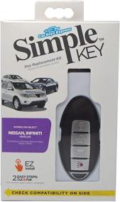 img 4 attached to 🔑 Nissan Car Keys Express Simple Key Smart 4 Button Remote Replacement