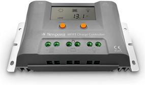 img 4 attached to 🌞 Newpowa 10A MPPT Solar Charge Controller for 12V Battery with LCD Display, Dual USB Ports, Negative Ground - Ideal for Gel AGM and Liquid Batteries, Off Grid Solar Panel Charger - Up to 130W