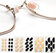 👃 soft foam self adhesive nose pads: 48 pairs for eyeglasses & sunglasses logo