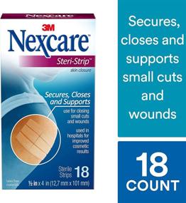 img 3 attached to Nexcare Steri Strip Skin Closure Count