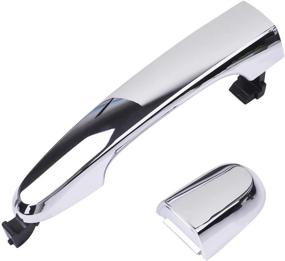 img 3 attached to Kia Sorento 2011-2015 Rear Right Passenger Side Chrome Door Handle Replacement OE 826512P010 836622P010