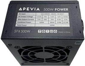 img 1 attached to 💡 Apevia 500W Блок питания SFX-AP500W для решения Mini ITX, Micro ATX и форм-факторов SFX