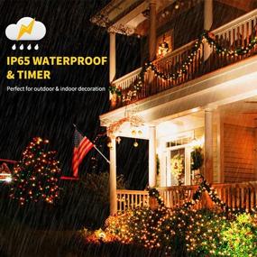 img 1 attached to MZD8391 Outdoor Lighting Waterproof Christmas