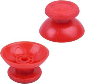 img 3 attached to 5 Pairs Replacement Analog Stick Joystick Thumbsticks Thumb Grips Buttons For Playstation DualShock 4 PS4 Controller Gampad (Red)
