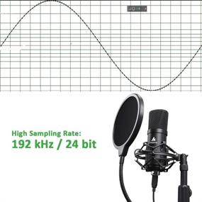 img 3 attached to MAONO AU-A04TC USB Microphone Kit 192KHZ/24BIT | Aluminum Organizer Storage Case | PC Condenser Podcast Streaming Cardioid Mic | Plug & Play for Computer, YouTube, Gaming Recording