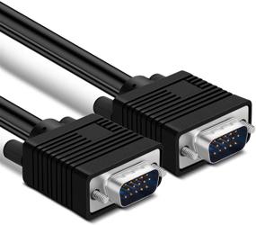 img 3 attached to 25ft TNP VGA Computer Monitor Cable - Premium SVGA Male to Male M/M Wire Cord for PC Dell HP Acer Monitor TV HDTV Display Projector