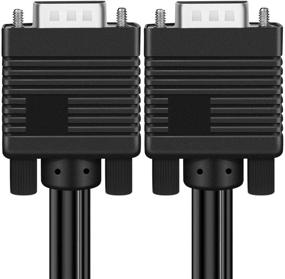 img 1 attached to 25ft TNP VGA Computer Monitor Cable - Premium SVGA Male to Male M/M Wire Cord for PC Dell HP Acer Monitor TV HDTV Display Projector