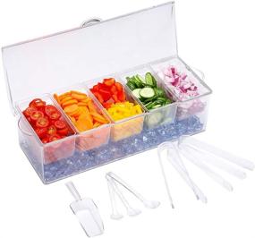 img 4 attached to 🧃 The Ultimate MJM Condiment Organizer Container Dispenser: Streamline Your Condiment Storage and Dispensing