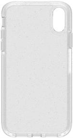 img 2 attached to OtterBox SYMMETRY CLEAR SERIES Case For IPhone Xr - Retail Packaging - STARDUST (SILVER FLAKE/CLEAR)