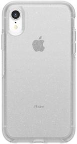 img 3 attached to OtterBox SYMMETRY CLEAR SERIES Case For IPhone Xr - Retail Packaging - STARDUST (SILVER FLAKE/CLEAR)