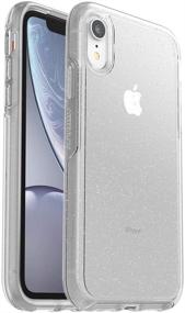 img 4 attached to OtterBox SYMMETRY CLEAR SERIES Case For IPhone Xr - Retail Packaging - STARDUST (SILVER FLAKE/CLEAR)