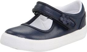 img 4 attached to Silver Leather Sneaker for Girls by Keds - Girls' Shoes